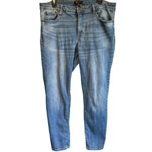 Frye Light Blue Denim Skinny Jeans Women's 14